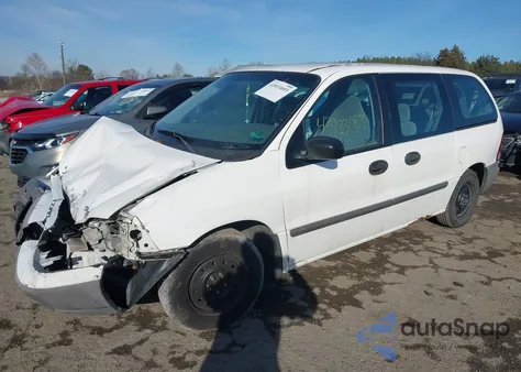 2002 Ford Windstar Lx from USA, damaged, VIN 2FMZA50492BA07384